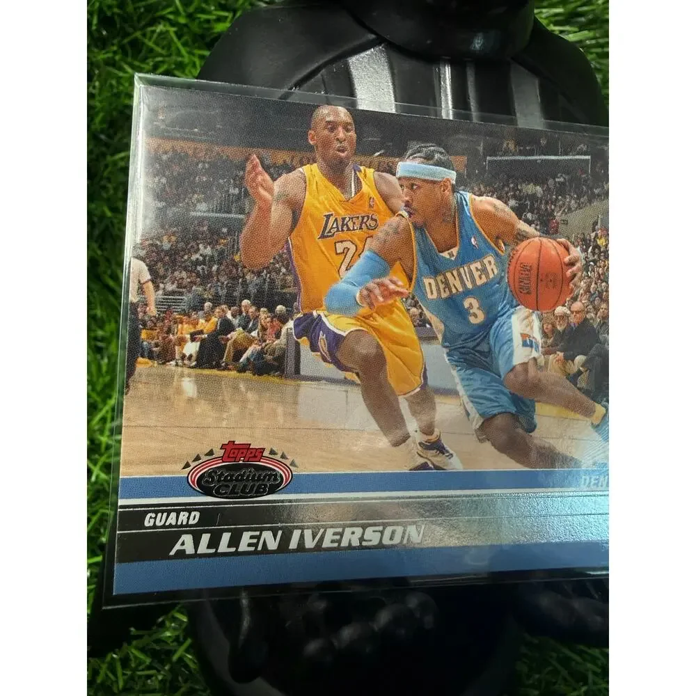 2007-08 Topps Stadium Club Allen Iverson #33 Kobe Bryant Jack Nicholson Cameo AI